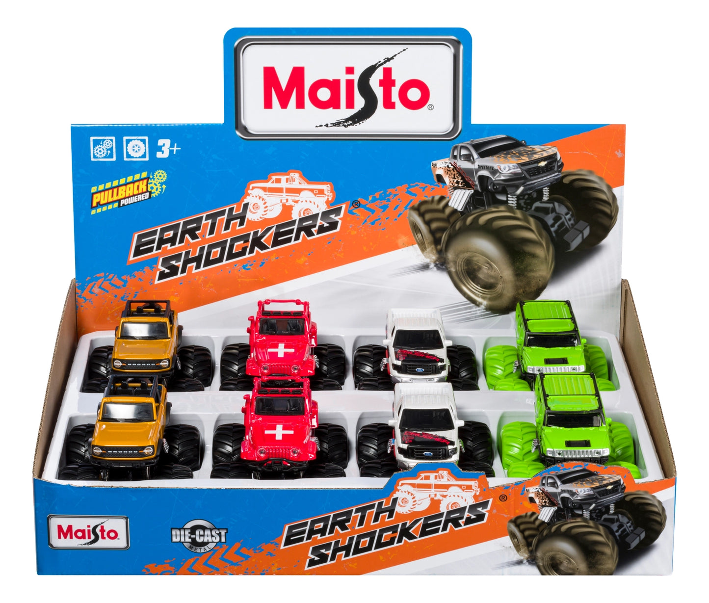 Toysmith Earth Shockers Toy Car Monster Trucks