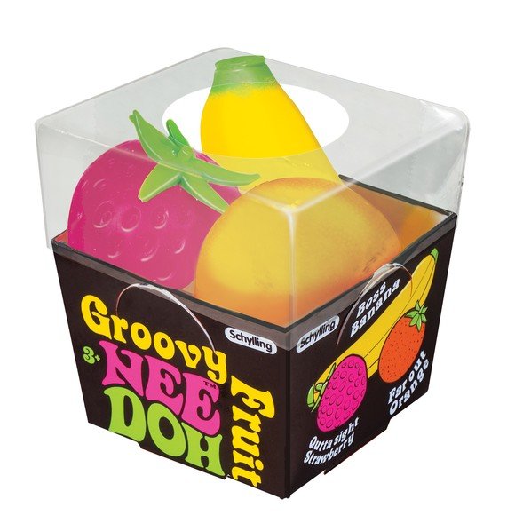 NeeDoh Groovy Fruit