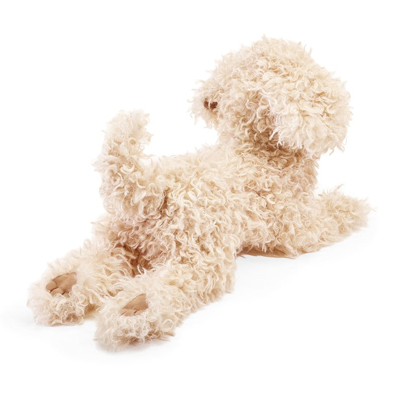 White Poodle Puppy Puppet