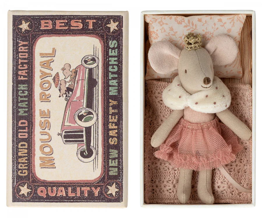 Princess Mouse, Little Sister in Matchbox - Rose