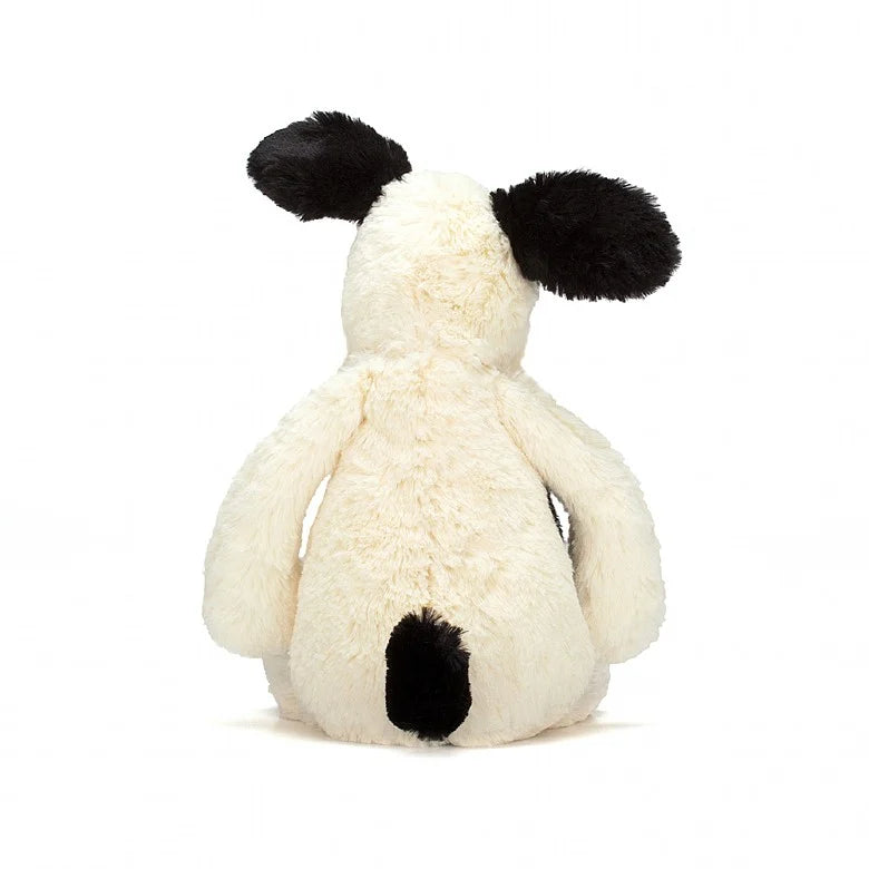 Bashful Black & Cream Puppy Soother