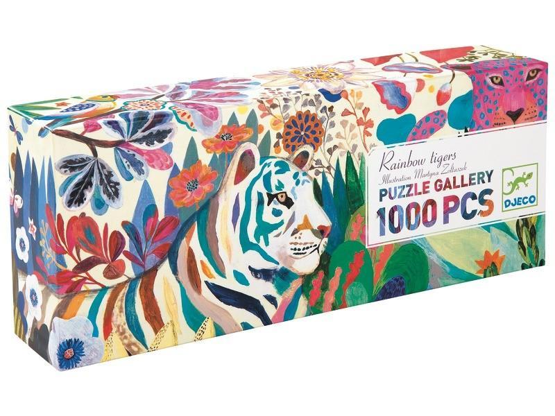 Rainbow Tigers Puzzle