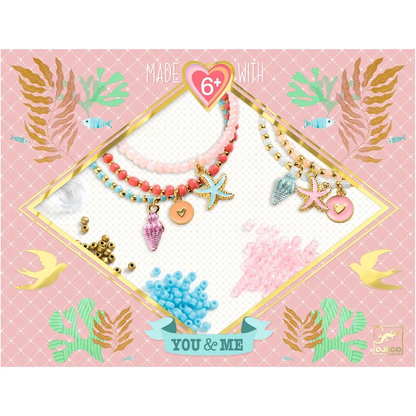 Sea Multi Wrap Beads and Jewelry