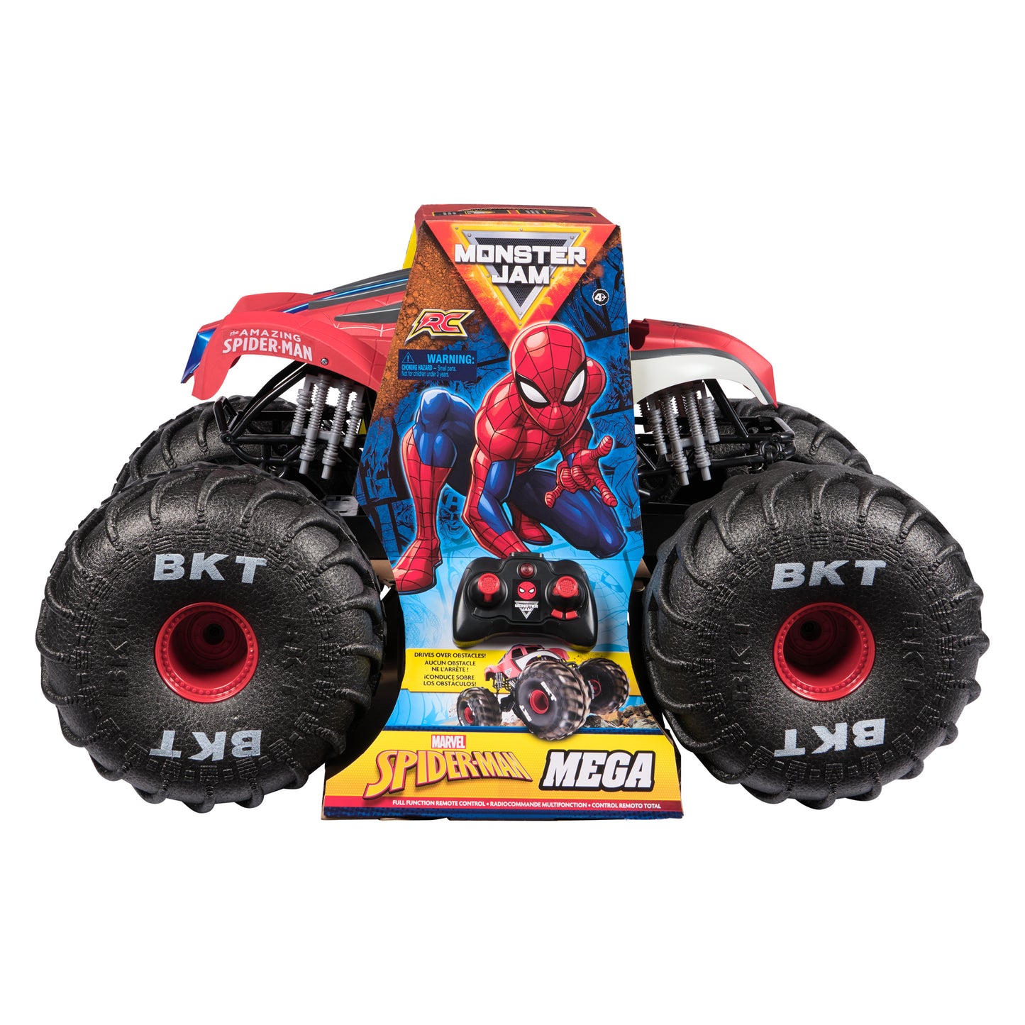 Monster Jam Marvel Mega Spider Man RC Monster Truck