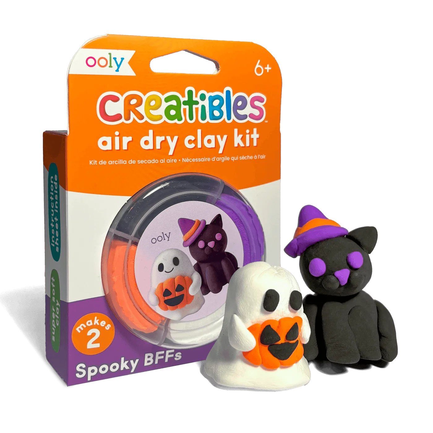 Creatibles: Air Dry Clay BFFs Kit - Spooky BFFs