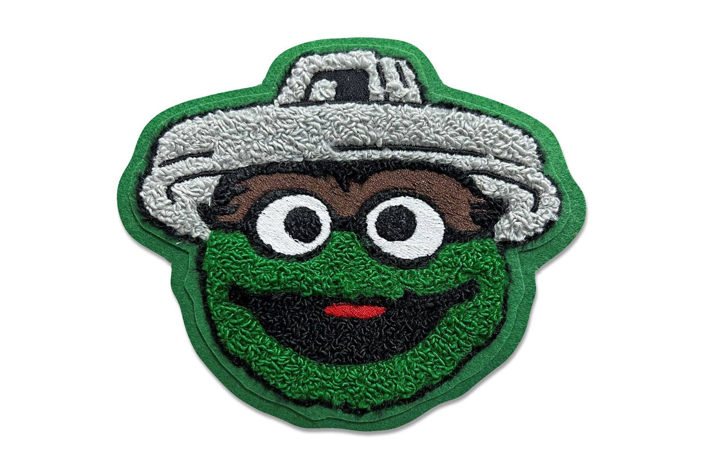 Oscar the Grouch Chenille Patch • Sesame Street x Oxford Pen