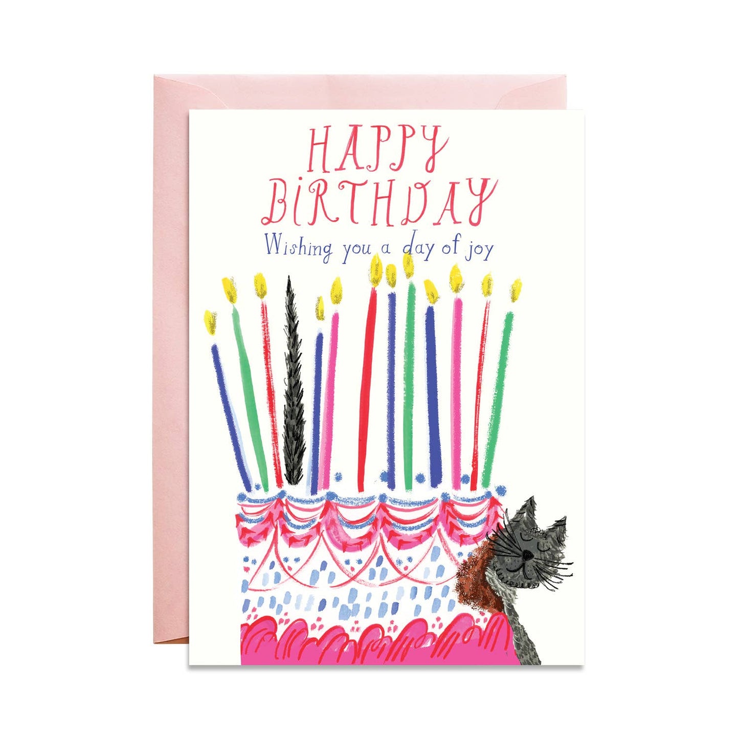 That Kitty Ate My Cake - Greeting Card