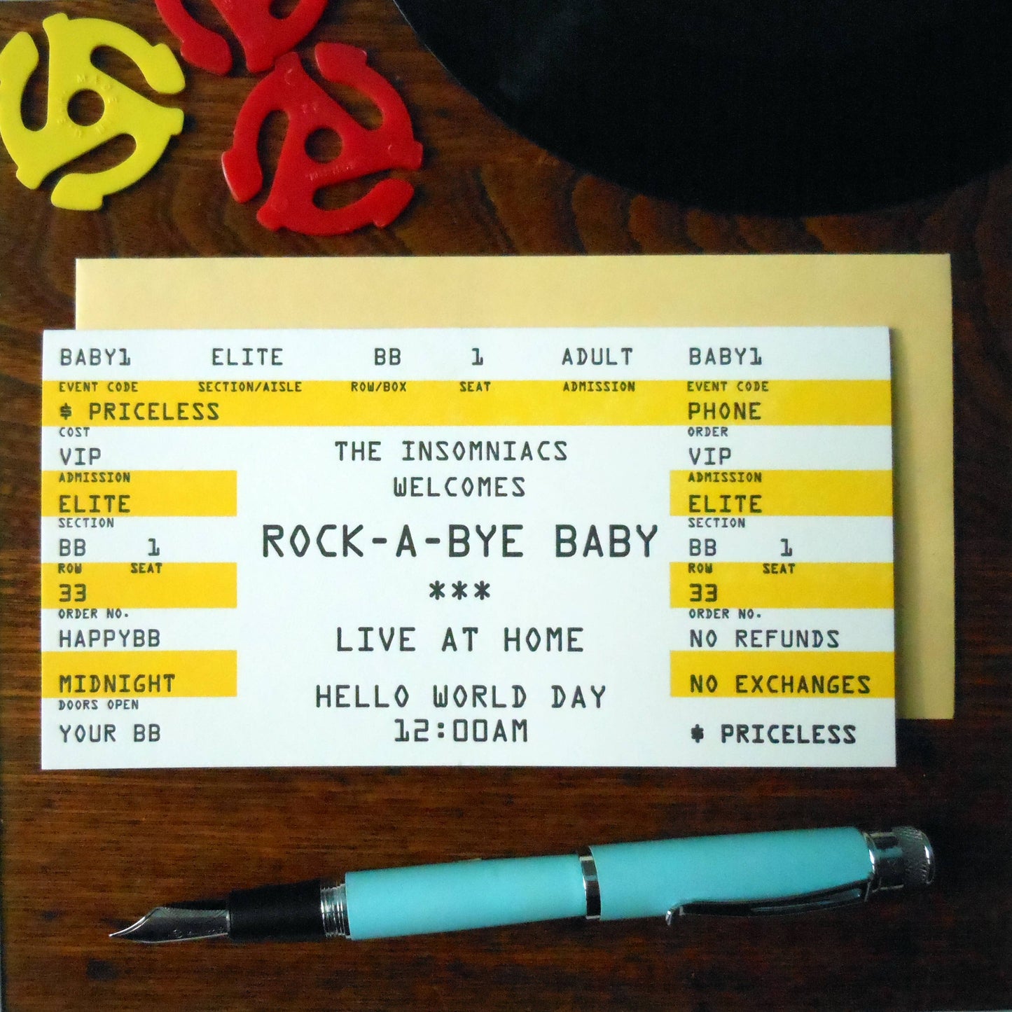 Baby Rock Ticket