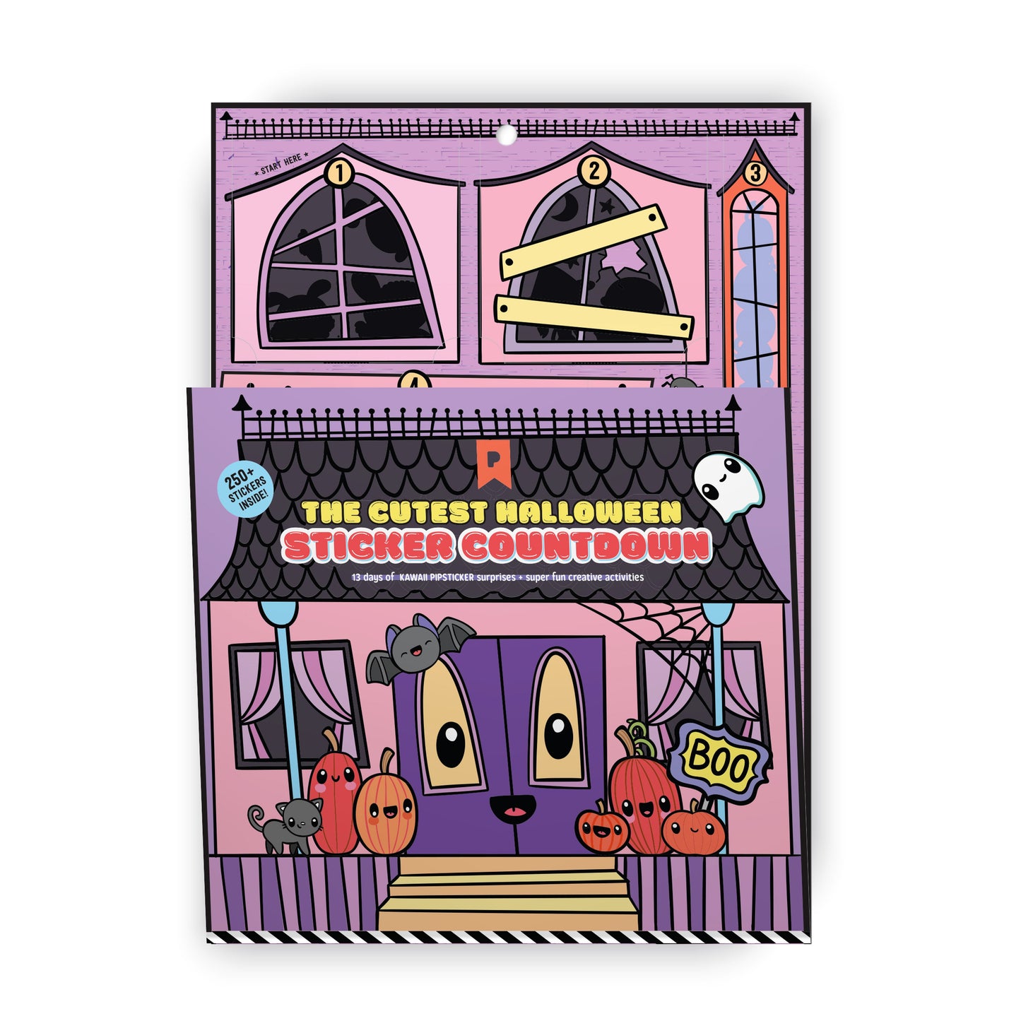 Kawaii Halloween Sticker Countdown