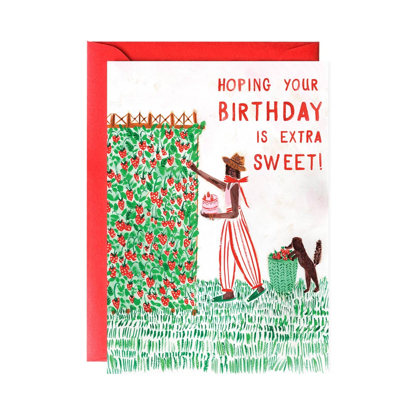 Strawberry Shortcake - Greeting Card