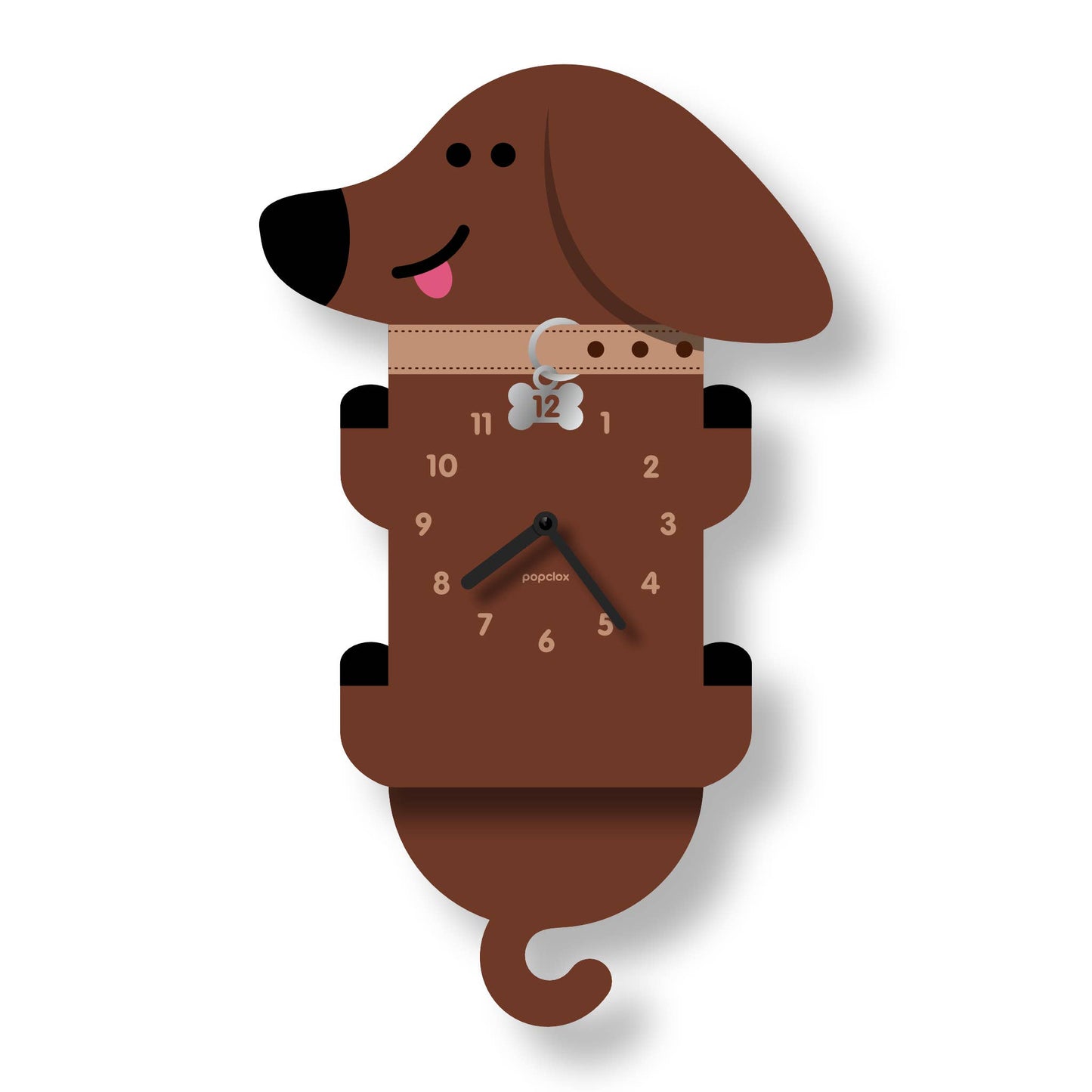 Wiener Dog Pendulum Clock