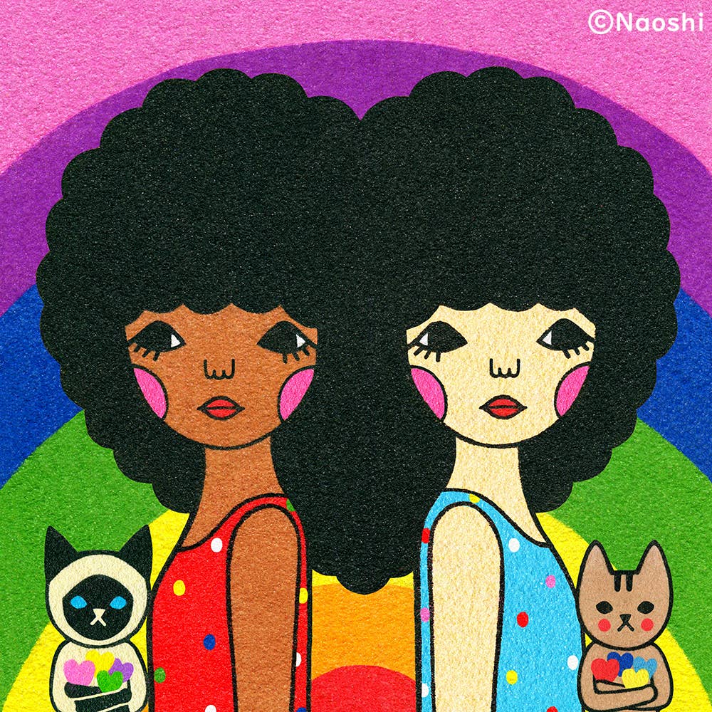 【8×8 Art Print】We Love