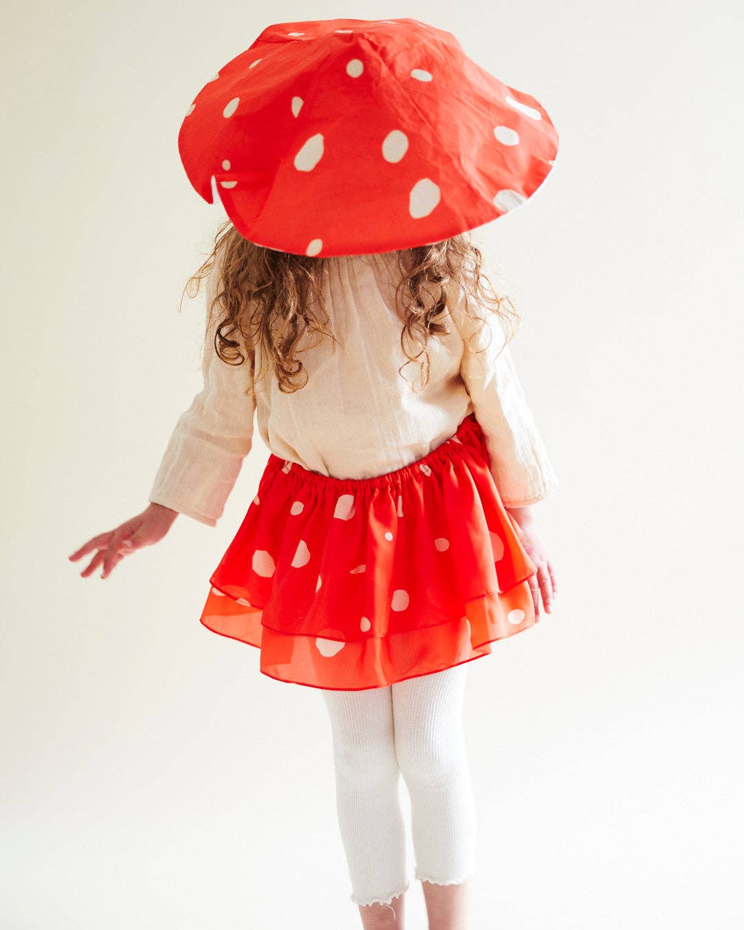 100% Mulberry Silk Kids Mushroom Tutu