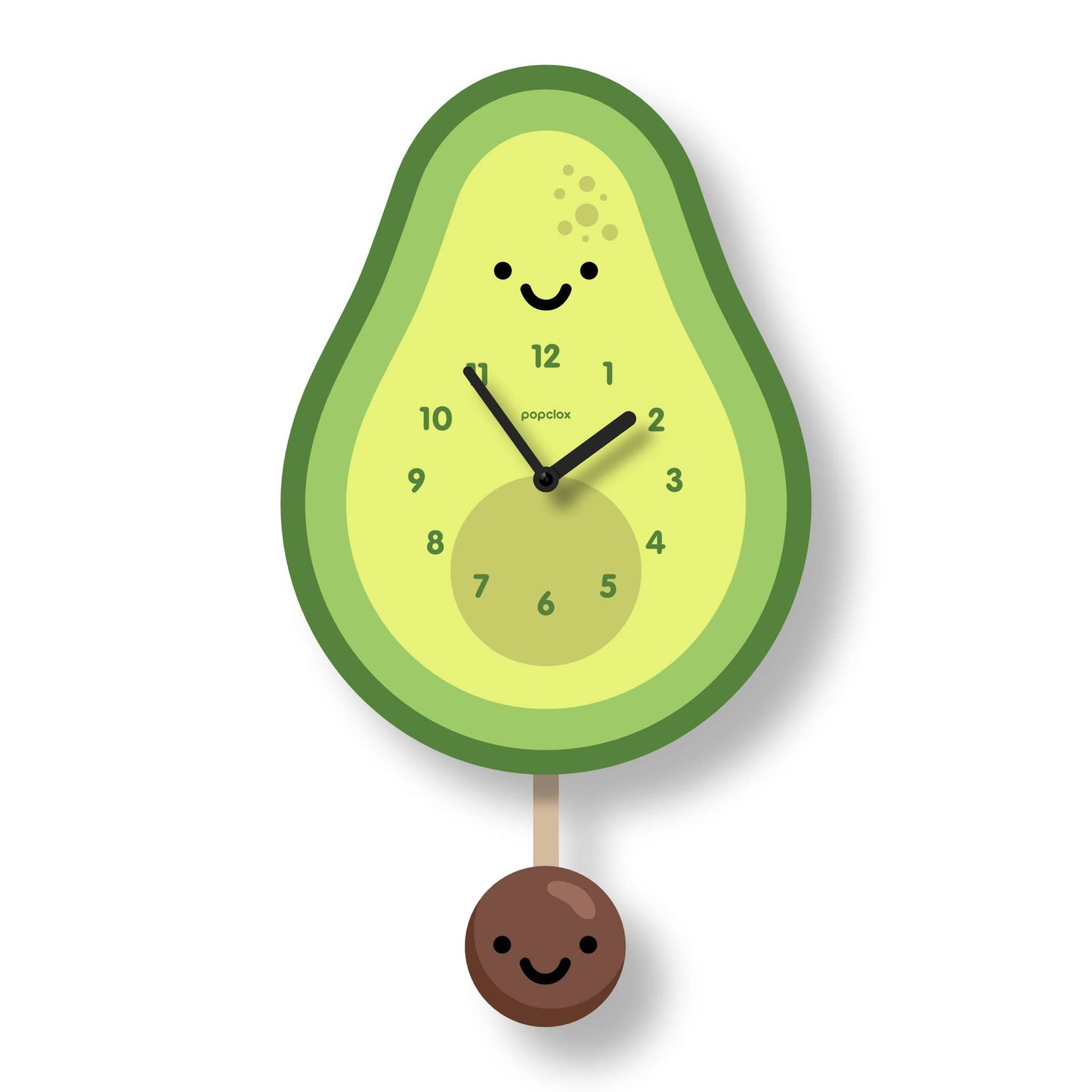 Avocado Pendulum Clock