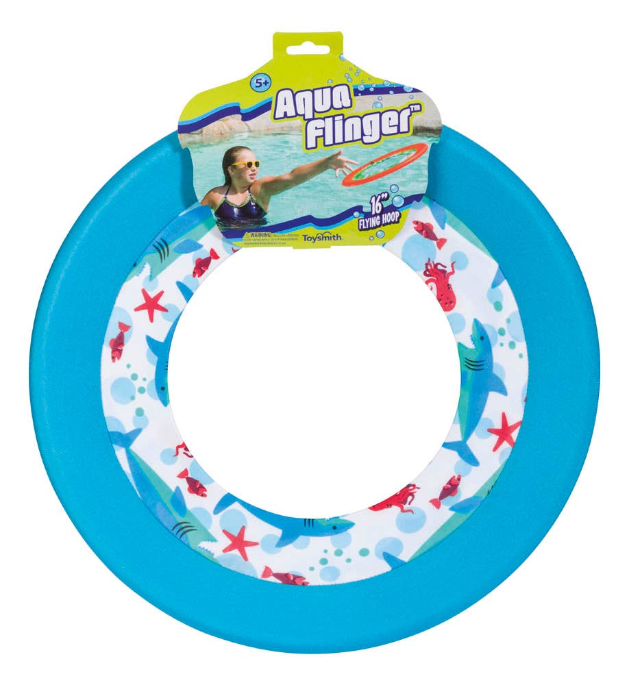 Aqua Flinger Flying Disc, Pool, Beach Toy