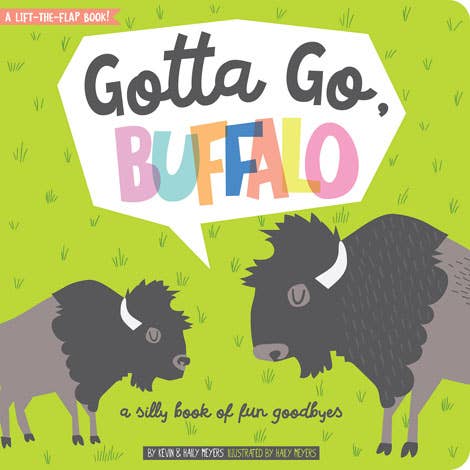 Gotta Go, Buffalo, board book with flaps