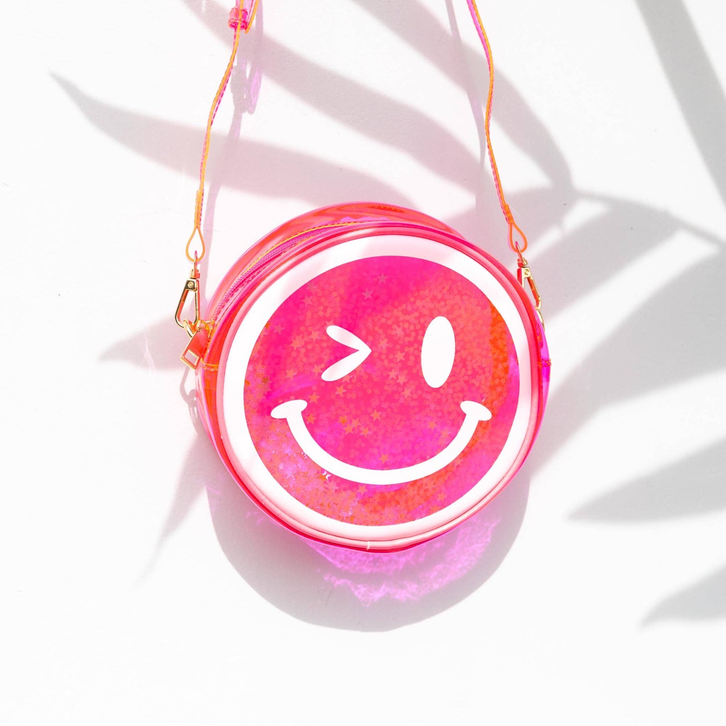 NEW! Jelly Handbag - Pink Winky Face π