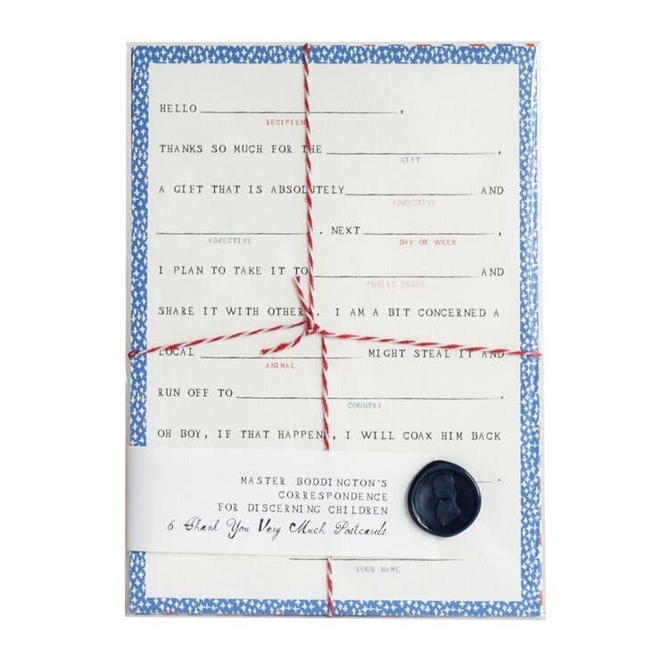 Fill in the Blank Postcards