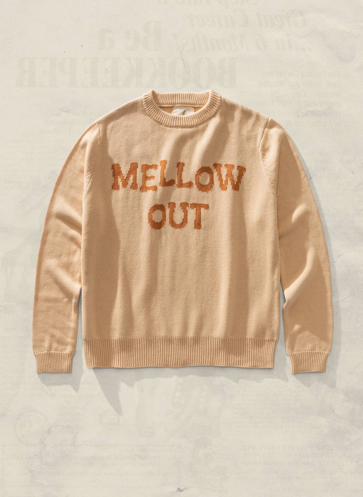 Mellow Out Knit Sweater - Eggshell