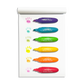 Lucky Cat Paw: Neon Highlighters - Berry Scent (Set of 6)