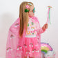 Rainbow Sequin Cape - Kids Dress Up Cape