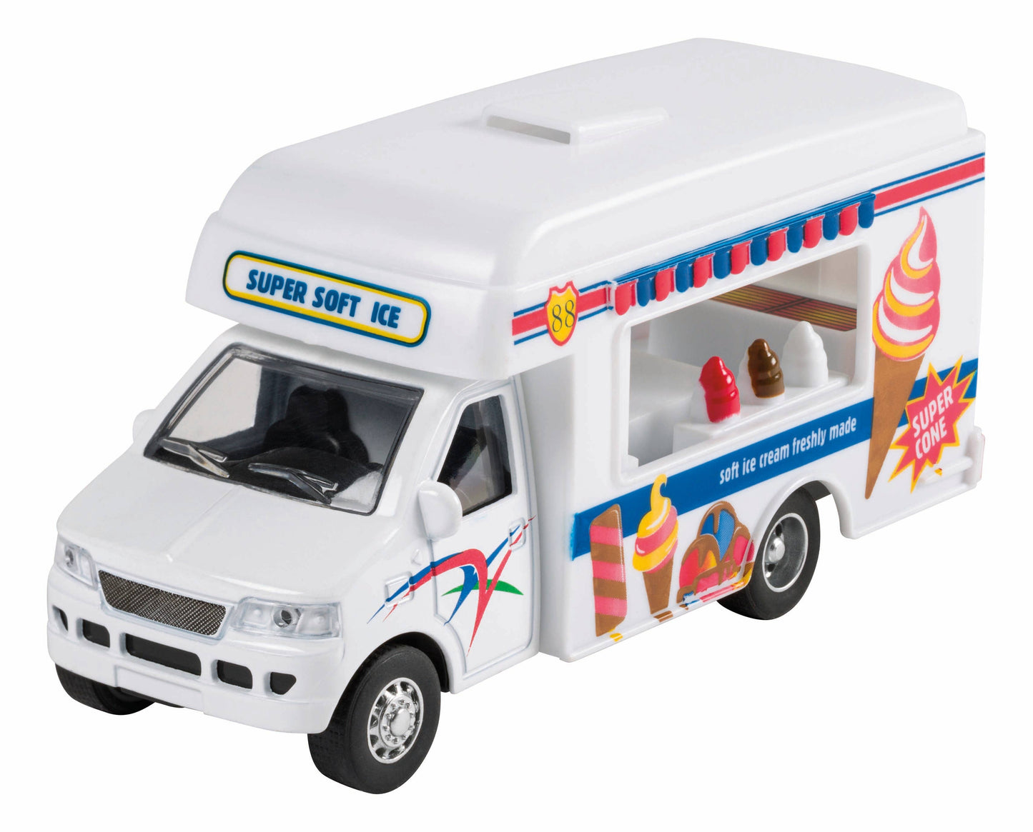 Toysmith Foodie Fleet Die-Cast Asst-Toy Food Trucks
