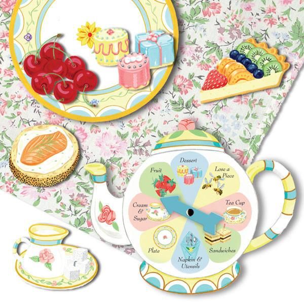 Tea Party Spinner Game