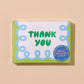 Box Set—Letterpress Scallop Thank You Notecard—Coquette B/G