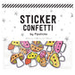 Fun Guys Sticker Confetti