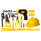Red Toolbox Stanley Jr. 19-Piece Pretend Play Tool Set