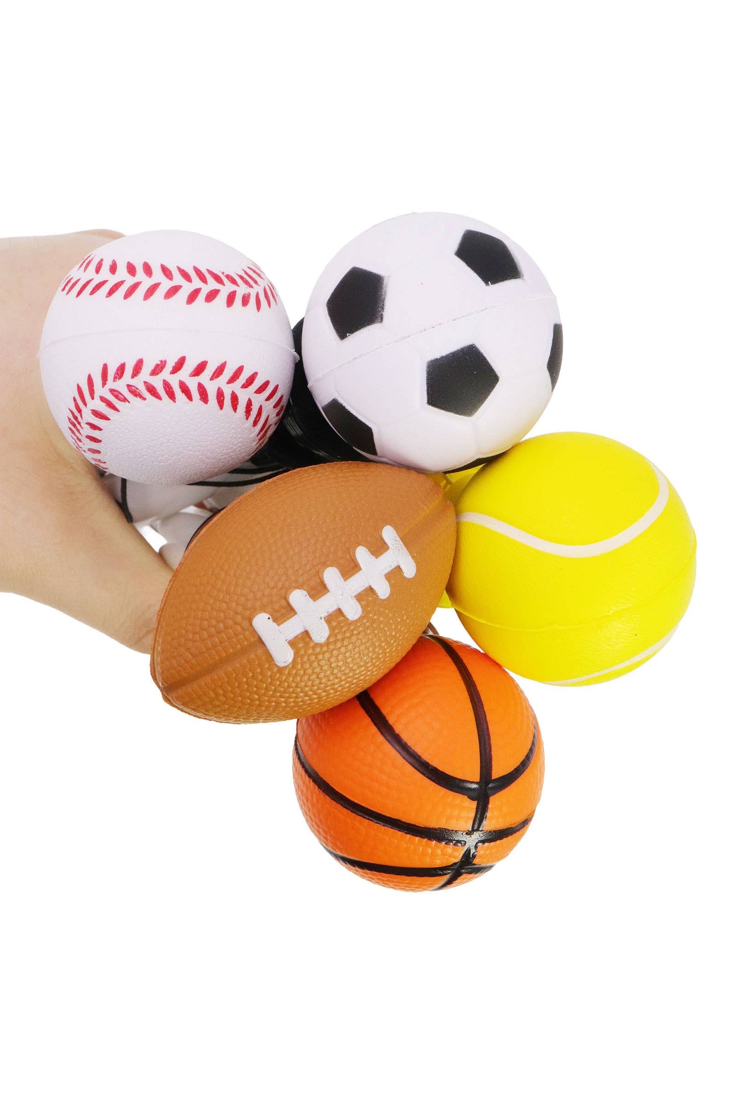 Sports Ball Bouncing Ejection Pen - 24 Pcs