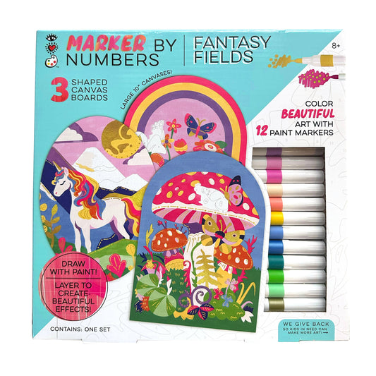 Marker By Number-Fantasy Fields