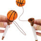 Sports Ball Bouncing Ejection Pen - 24 Pcs