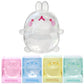 Molang Clear Mochi Squishy Figure Fidget Toy