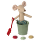 Beach Set- Shovel, Bucket & Shells