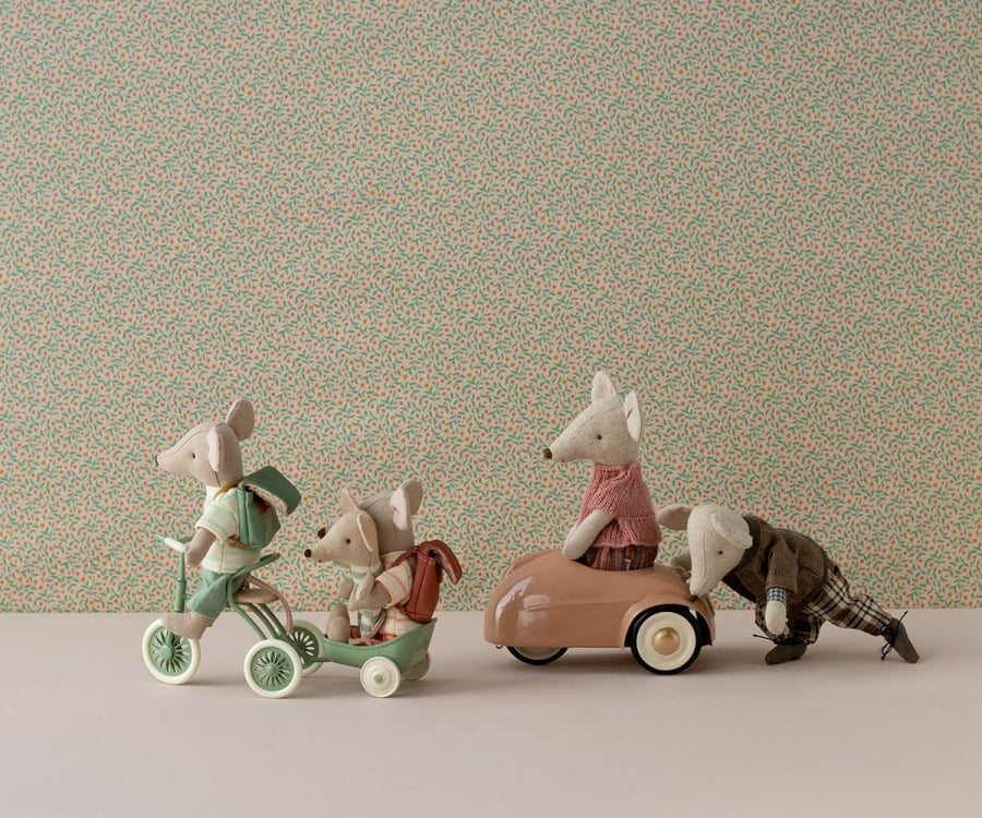 Tricycle hanger, Mouse - Green