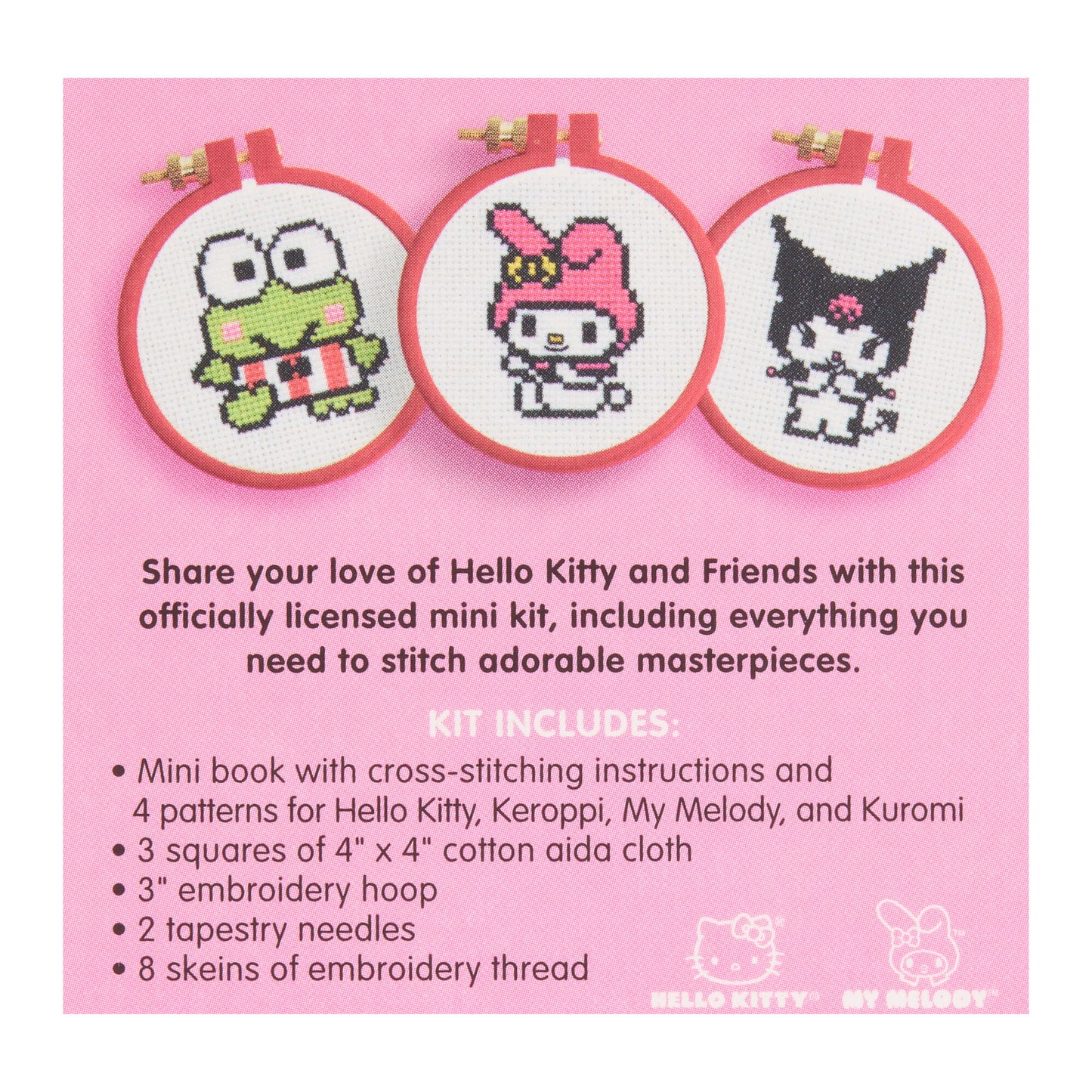 Hello Kitty & Friends Cross-Stitch Kit