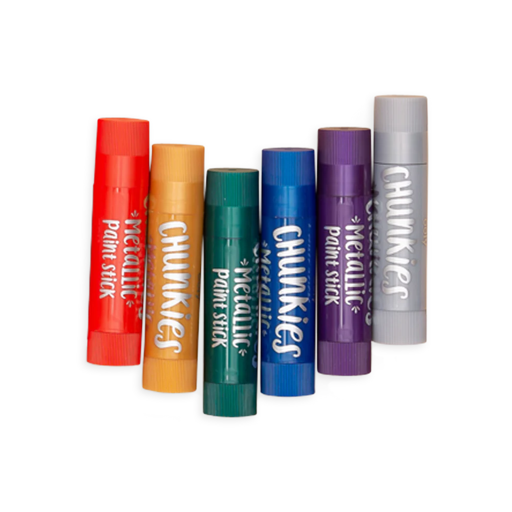 Chunkies Paint Sticks-Metallic-Set of 6