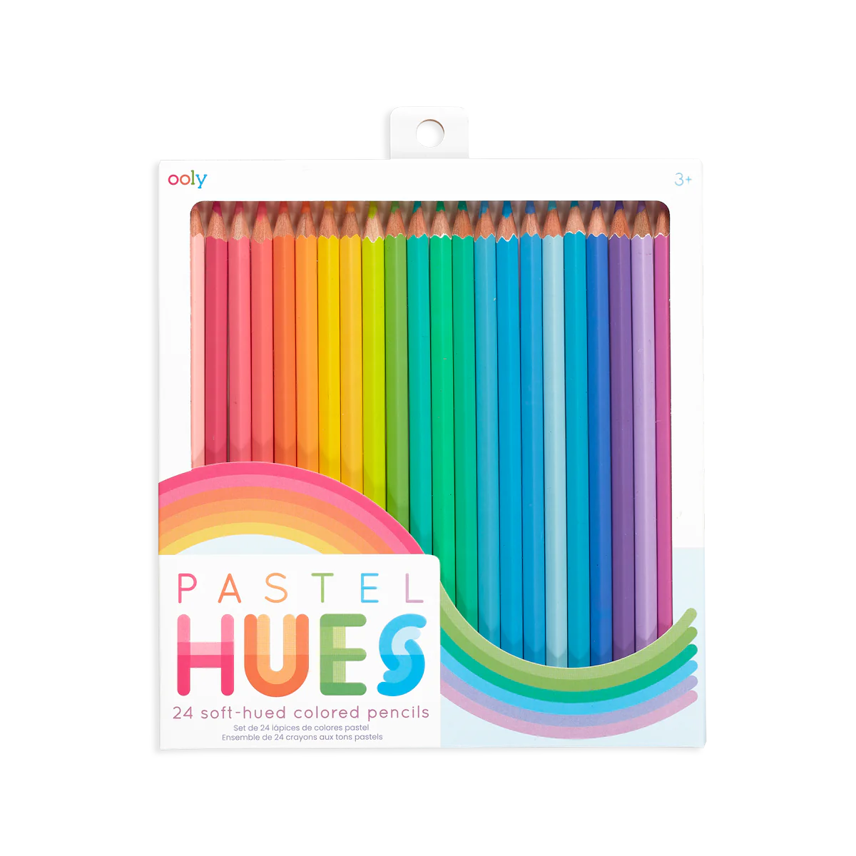 Pastel Hues Colored Pencils- Set of 24