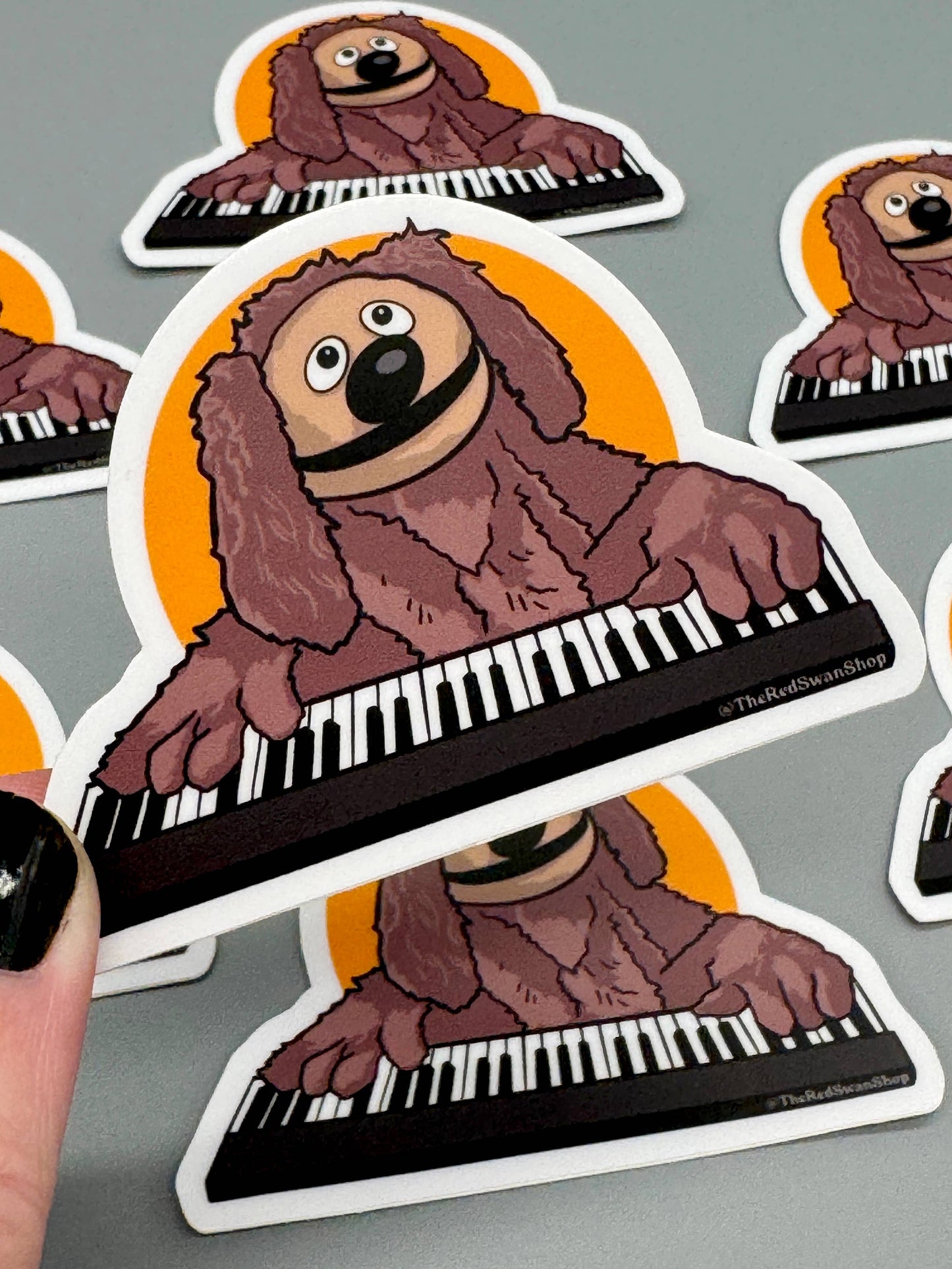 Vinyl Decal - The Muppets - Rowlf