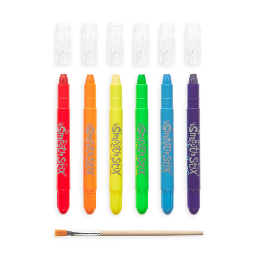 Smooth Stix Watercolor Gel Crayons - Set of 6