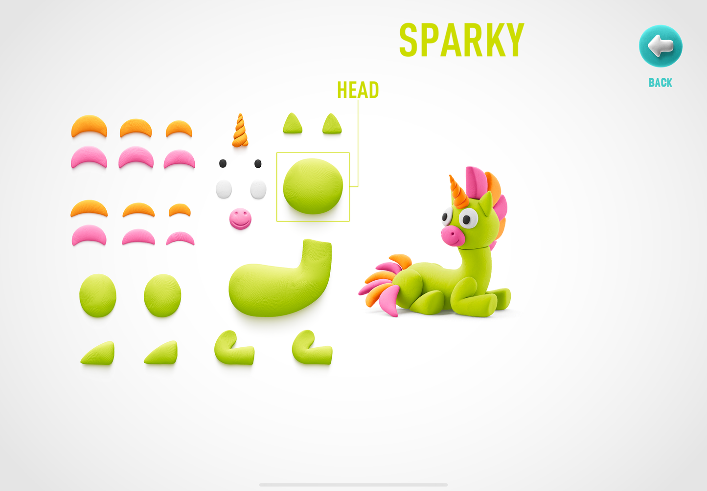 Hey Clay Rainbow Unicorns - NEW