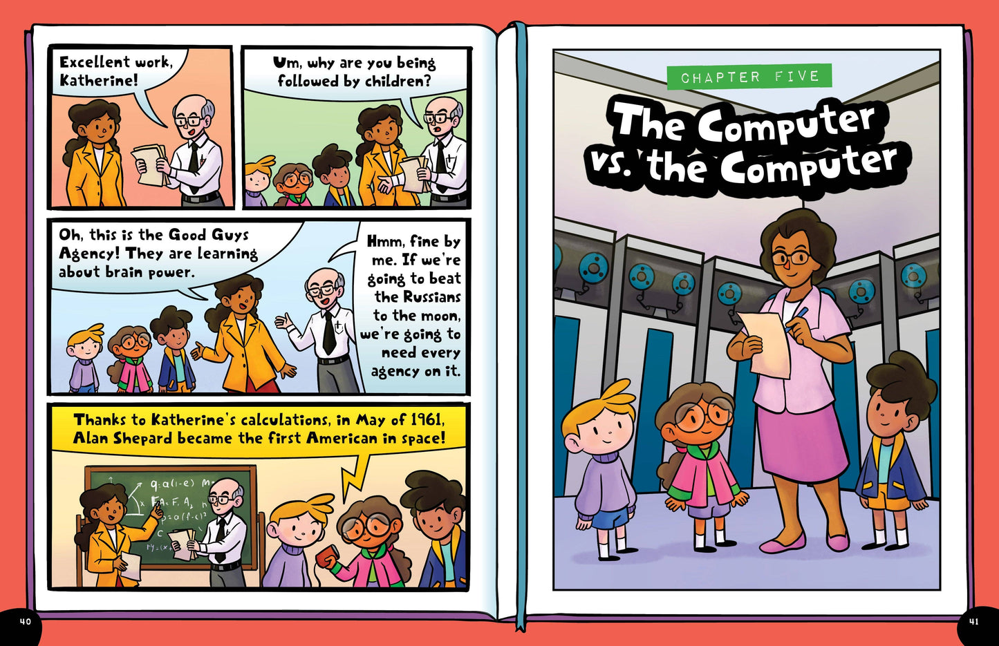 Think Like Katherine Johnson (Children's Graphic Novel)