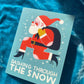 Dashing Through The Snow Santa Greeting Card