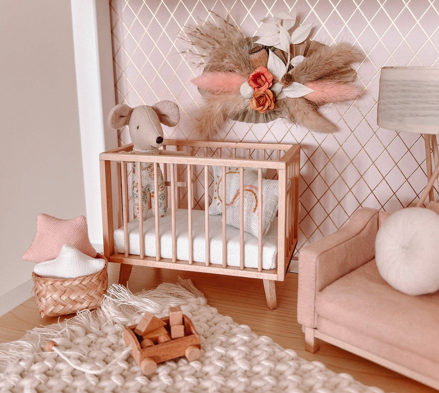 Dollhouse Star Pillow | Two Colors