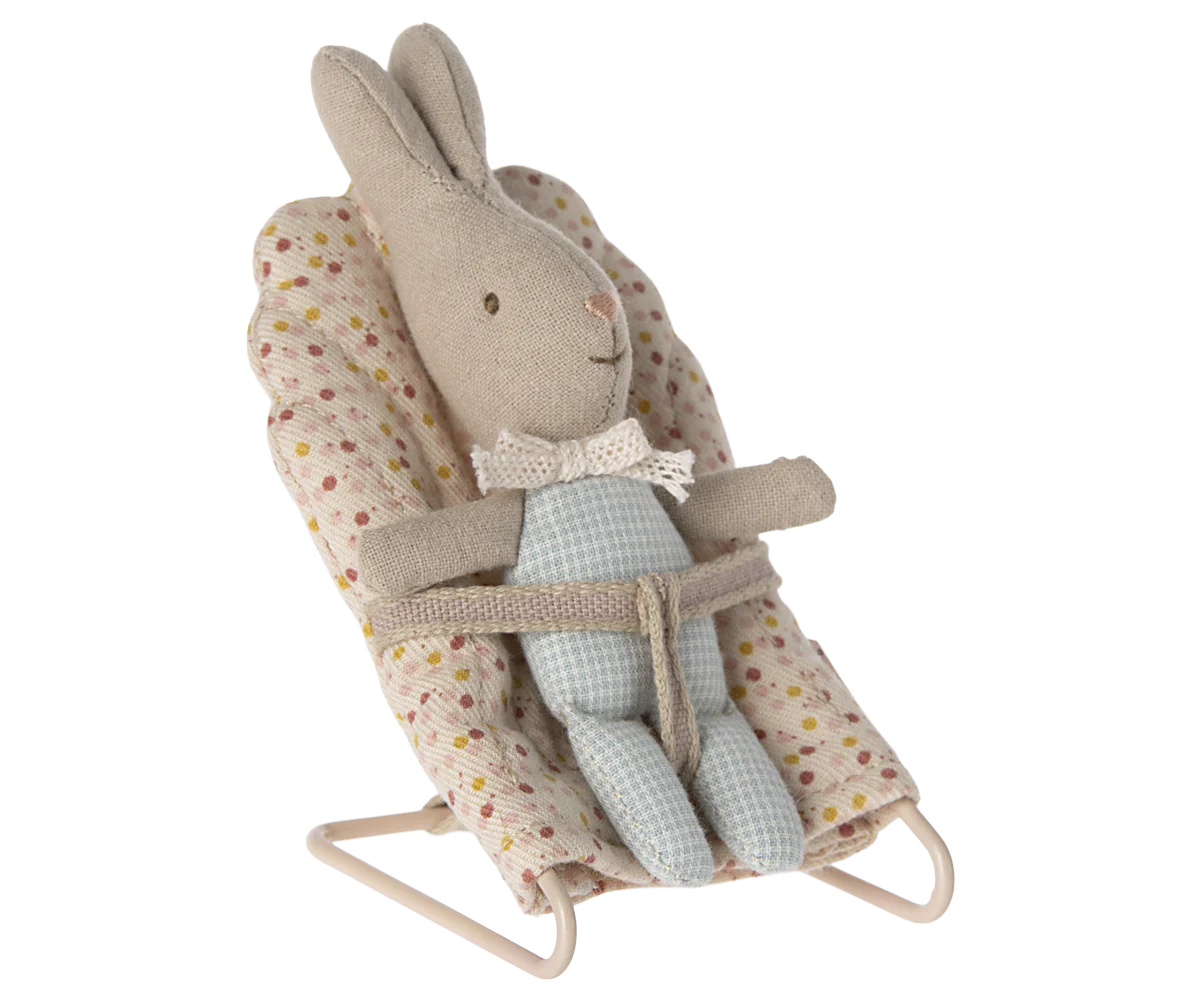 My Rabbit- Light Blue Check
