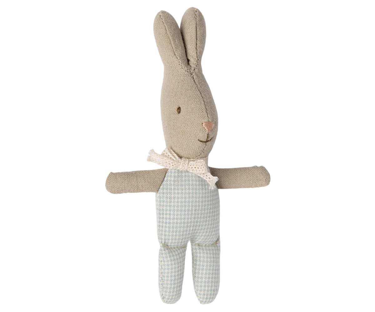 My Rabbit- Light Blue Check
