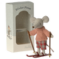 Winter Mouse with ski set, Big Sister