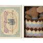 Sleepy Wakey Baby Mouse in Matchbox- Blue