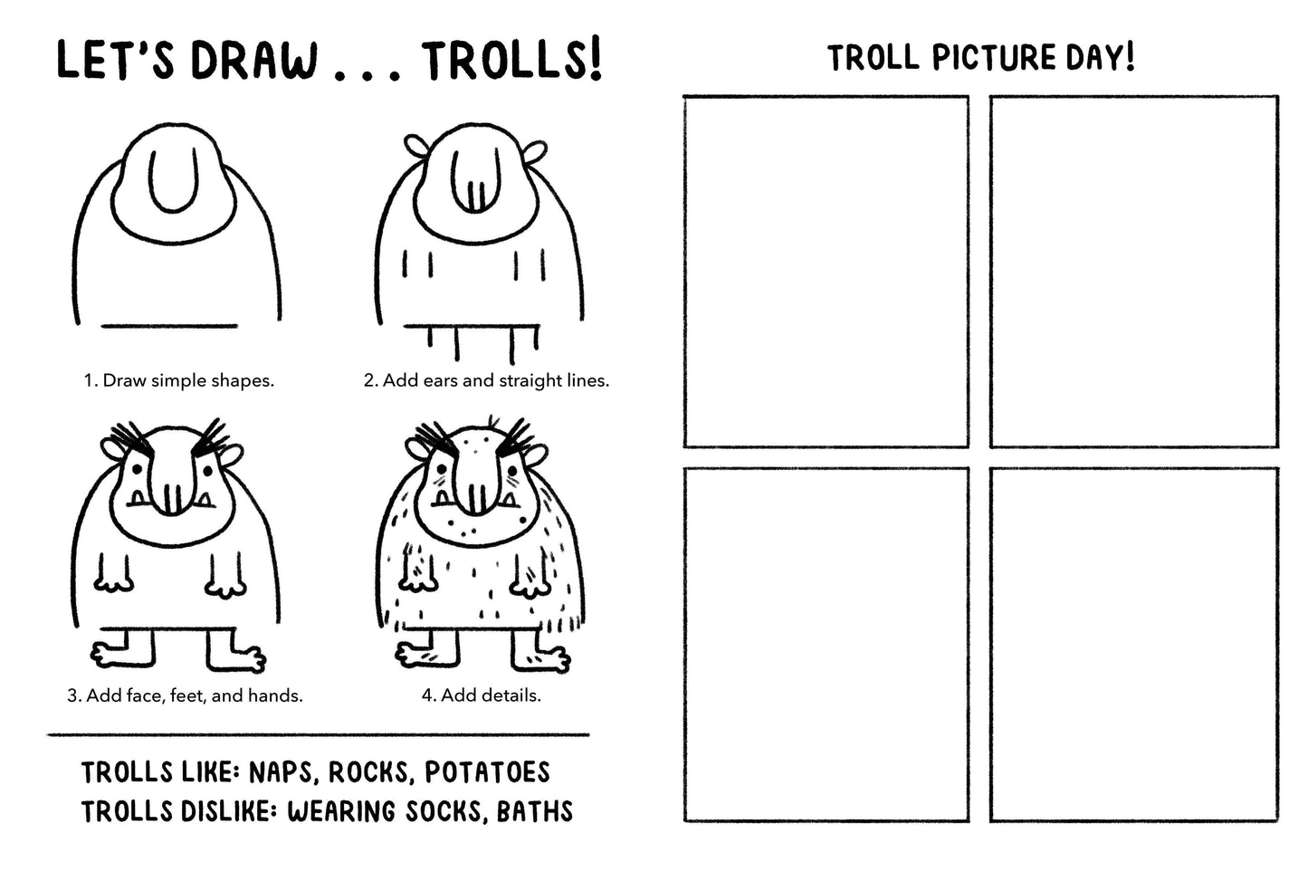 Mini Doodles: Let's Draw Magical Creatures